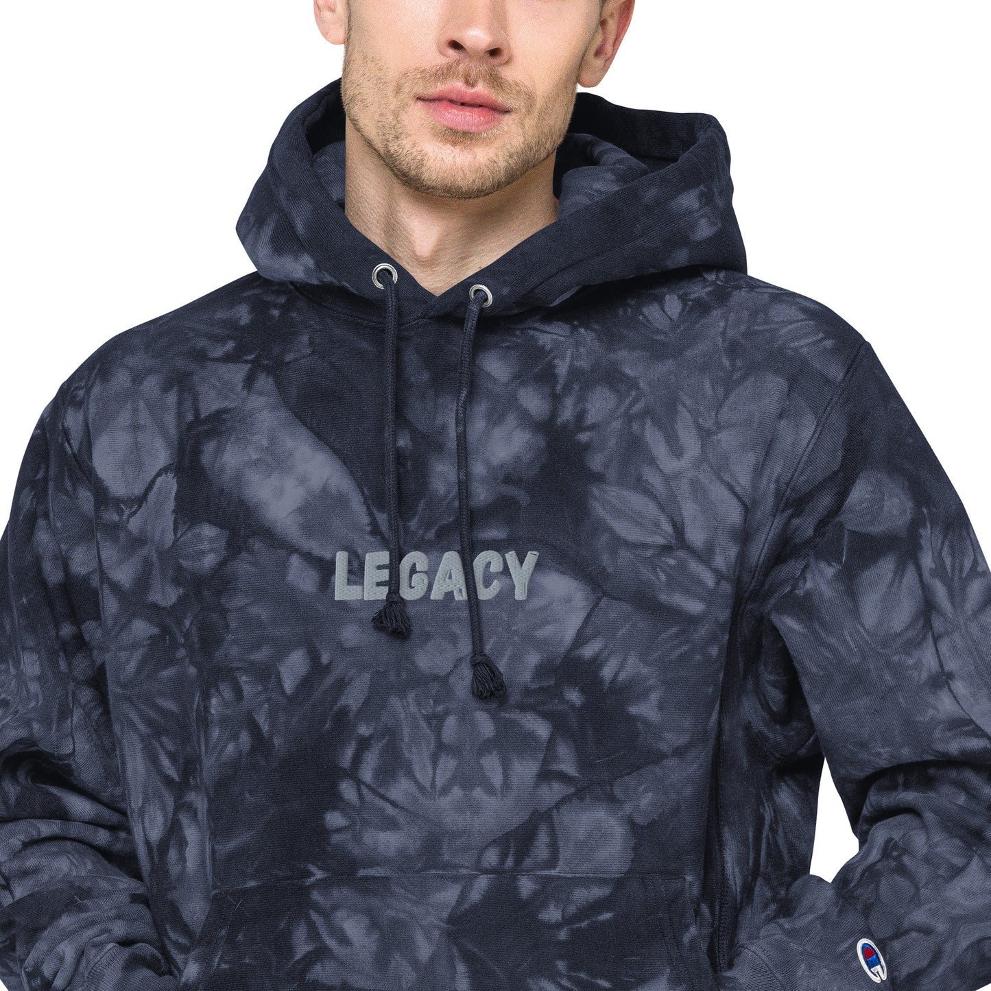 Legacy Unisex Champion tie-dye hoodie