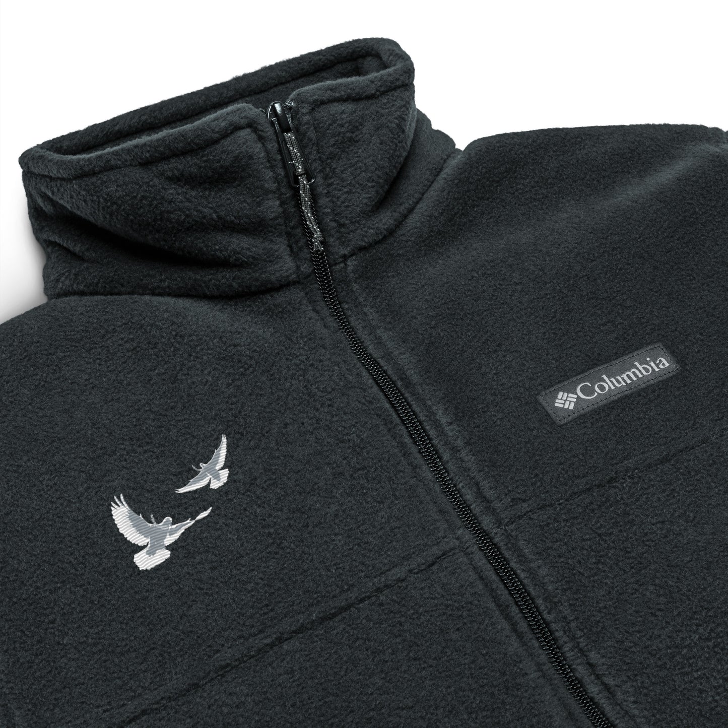 Dove Unisex Columbia Fleece Jacket