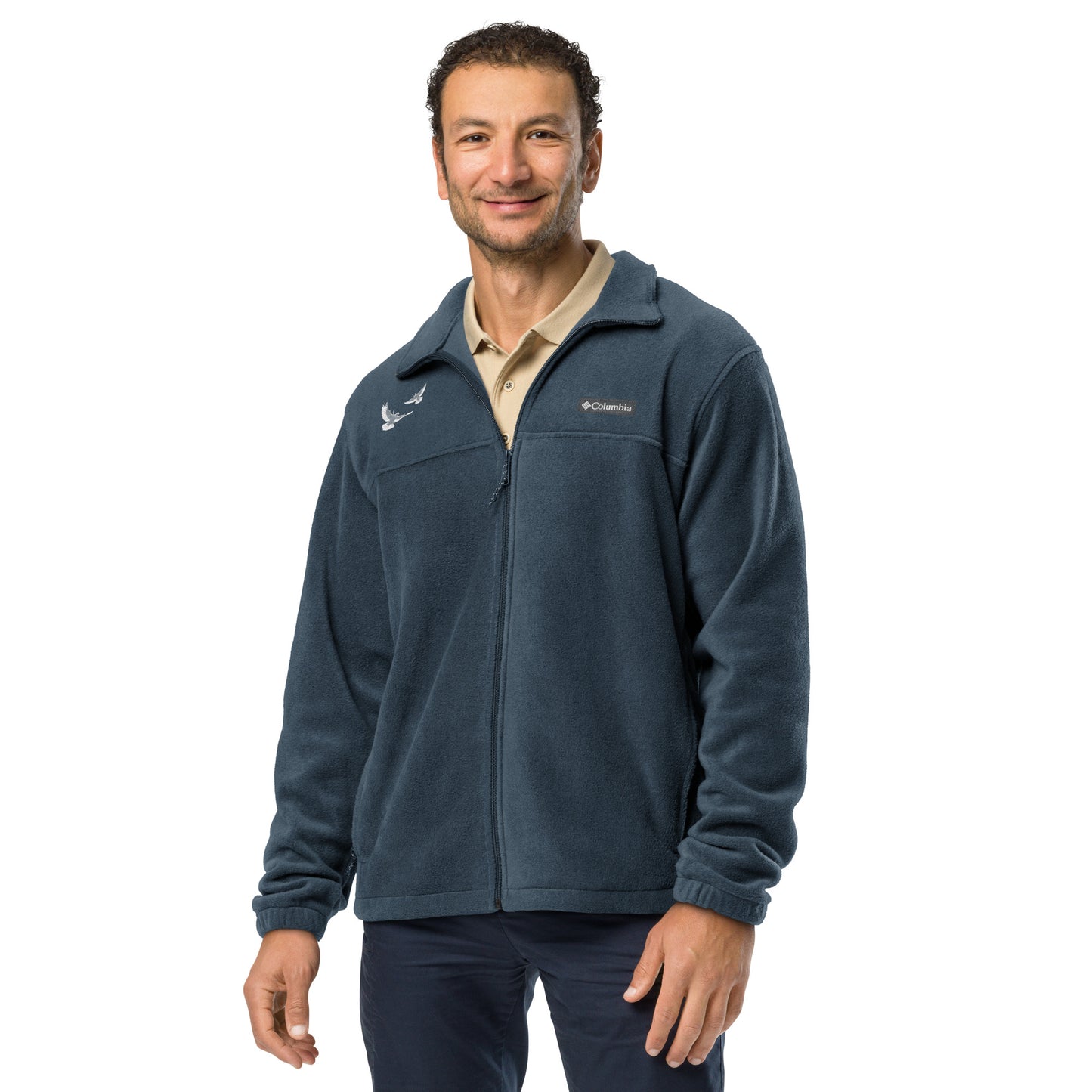 Dove Unisex Columbia Fleece Jacket