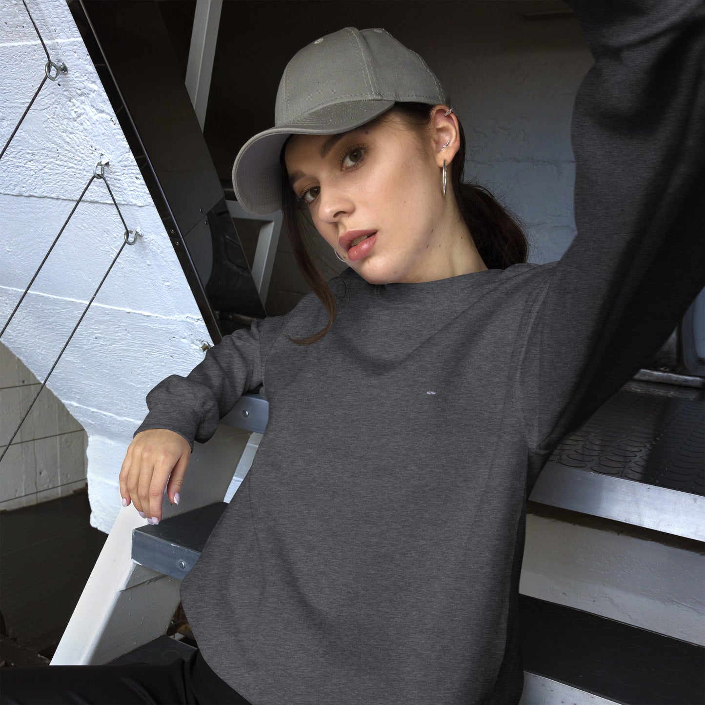 Grey Unisex Sweatshirt