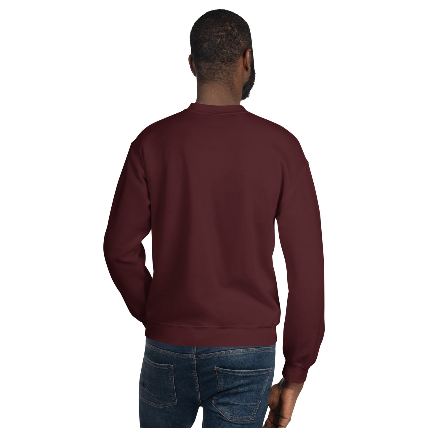 Burgundy Unisex Sweatshirt