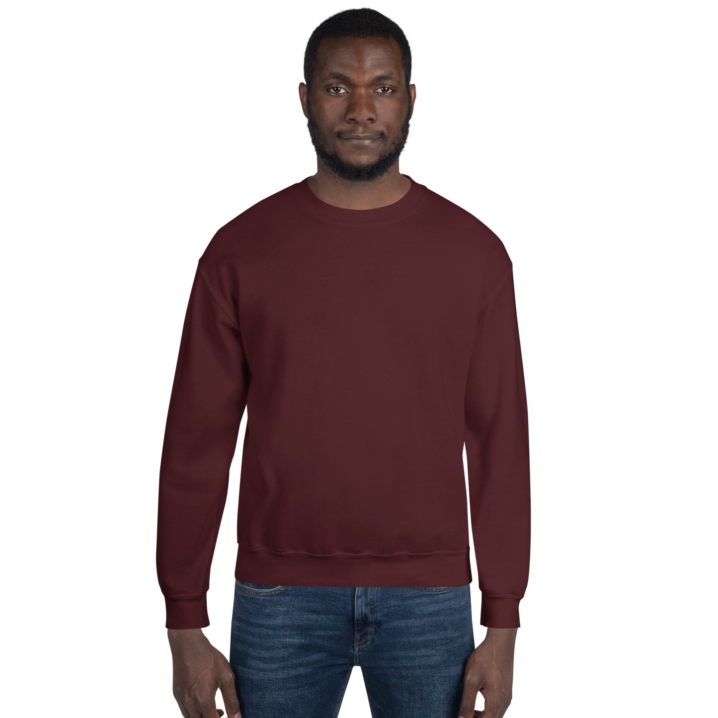 Burgundy Unisex Sweatshirt