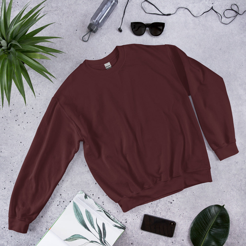 Burgundy Unisex Sweatshirt