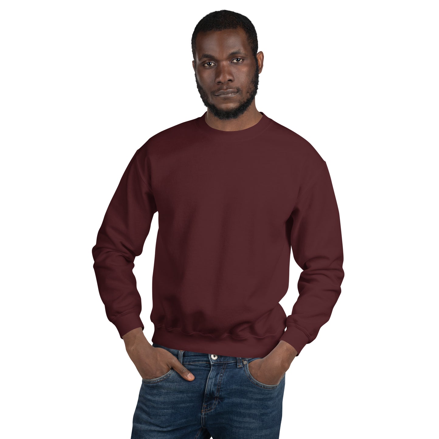 Burgundy Unisex Sweatshirt