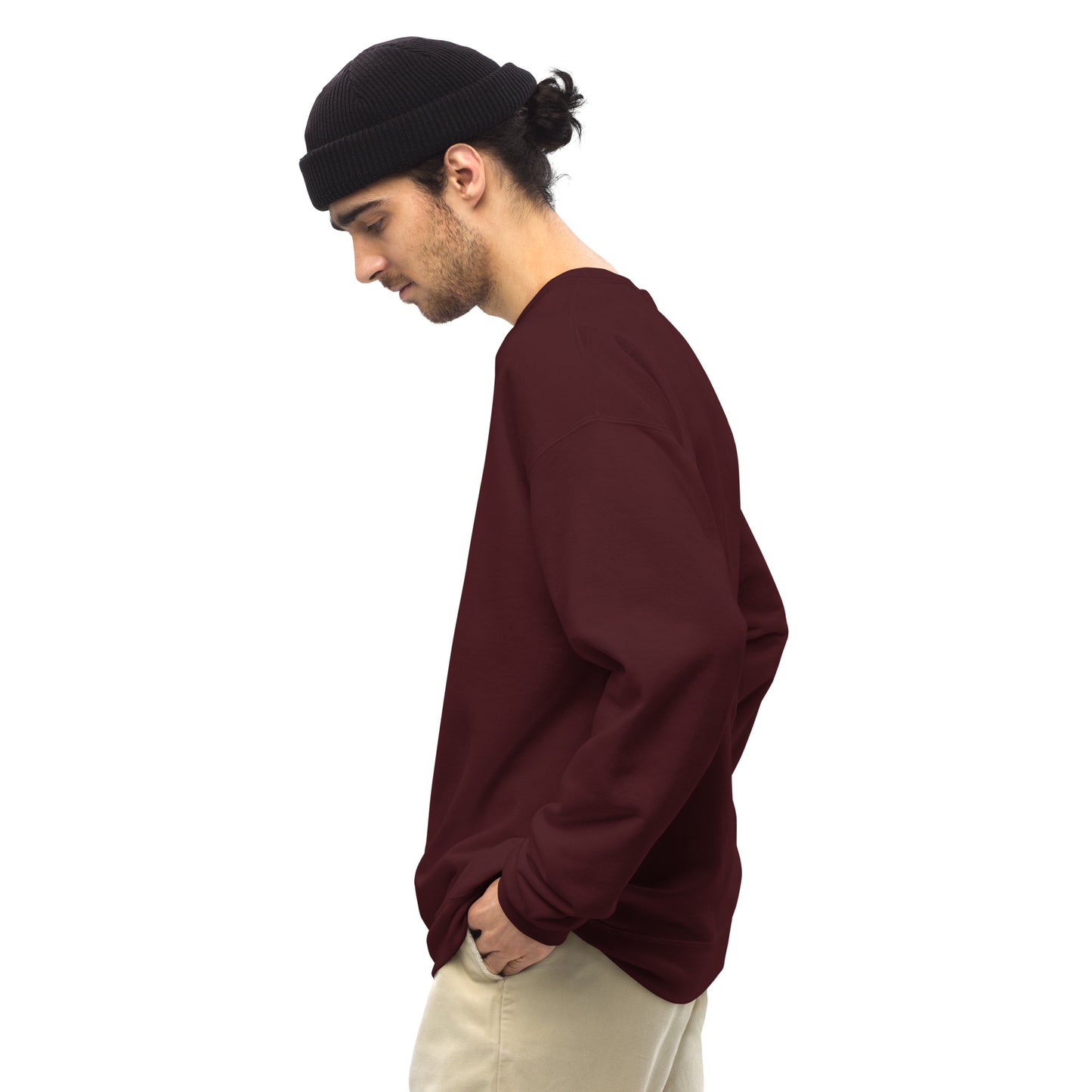 Burgundy Unisex Sweatshirt