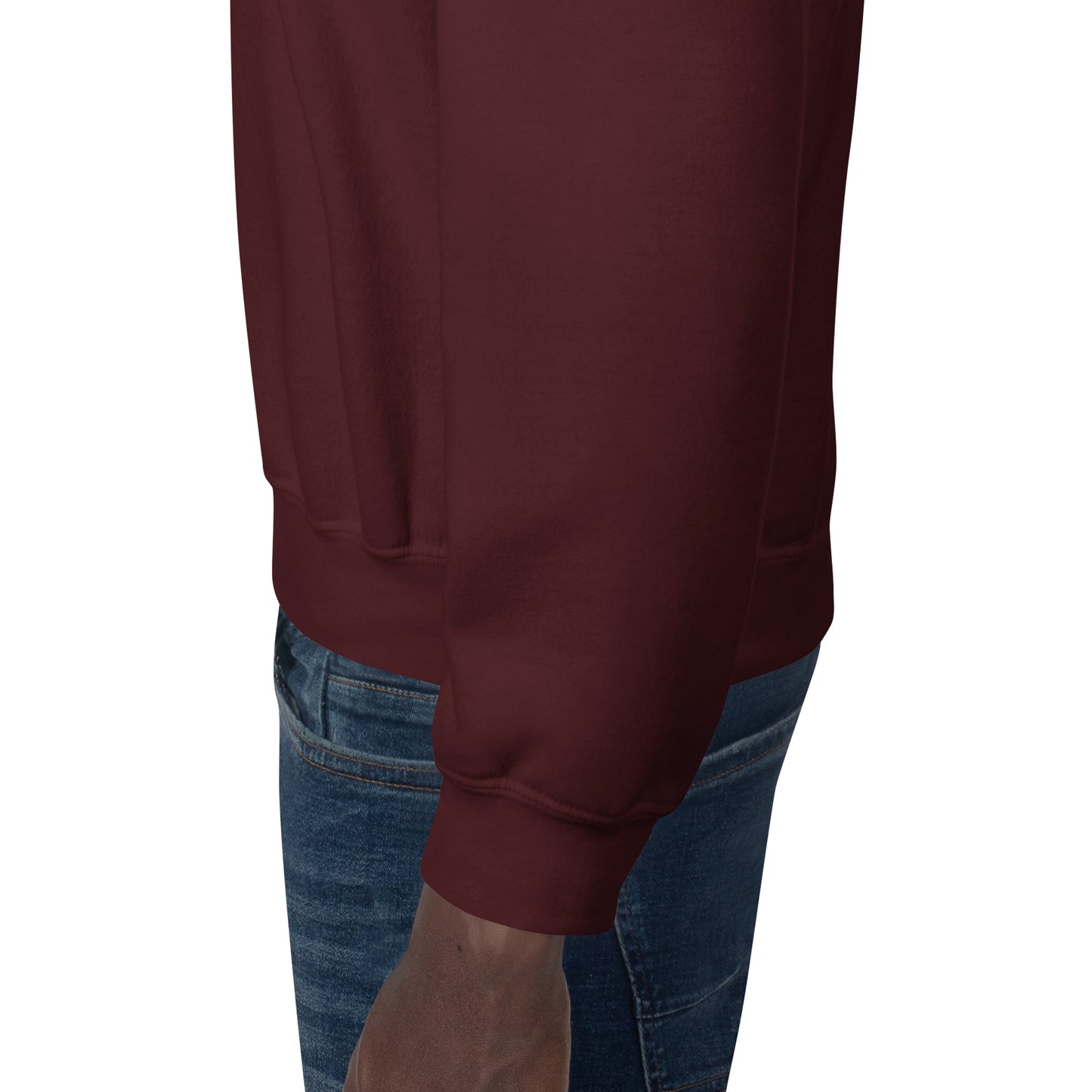 Burgundy Unisex Sweatshirt