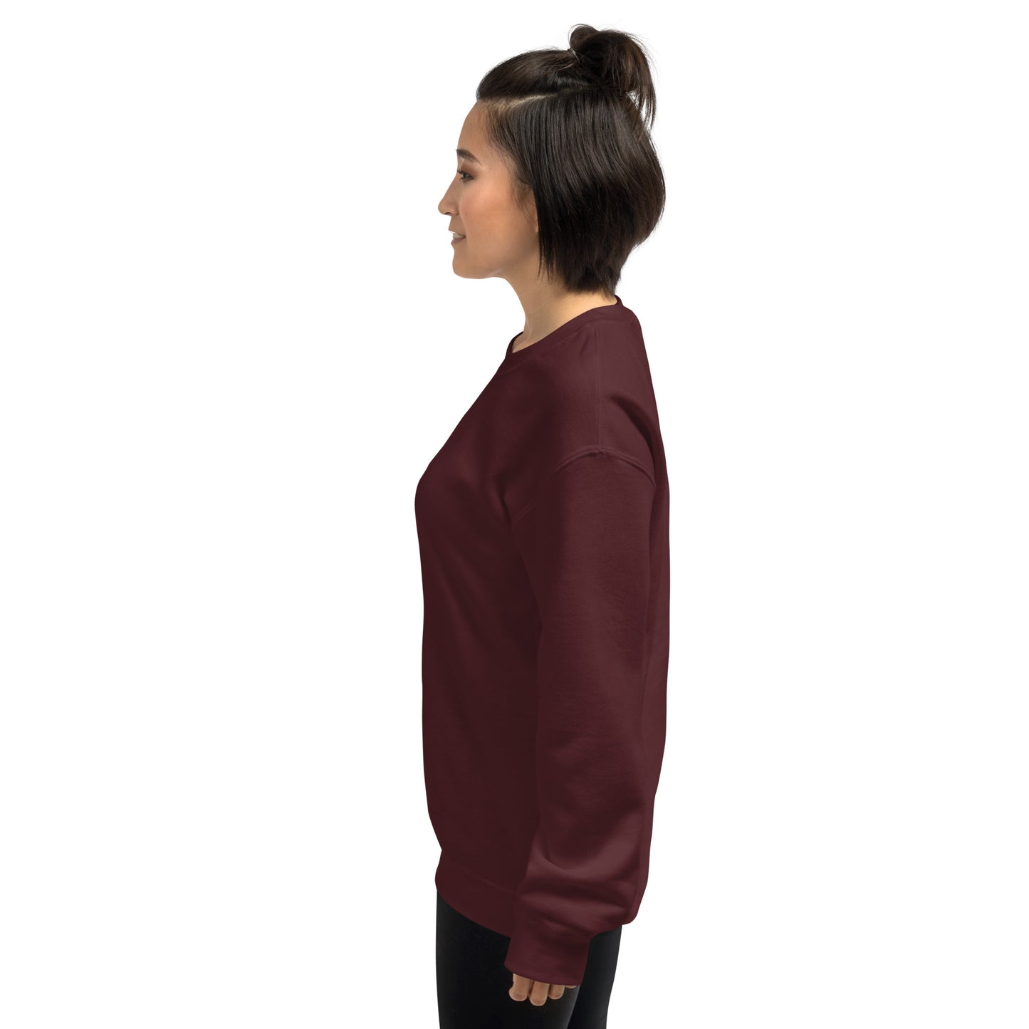 Burgundy Unisex Sweatshirt