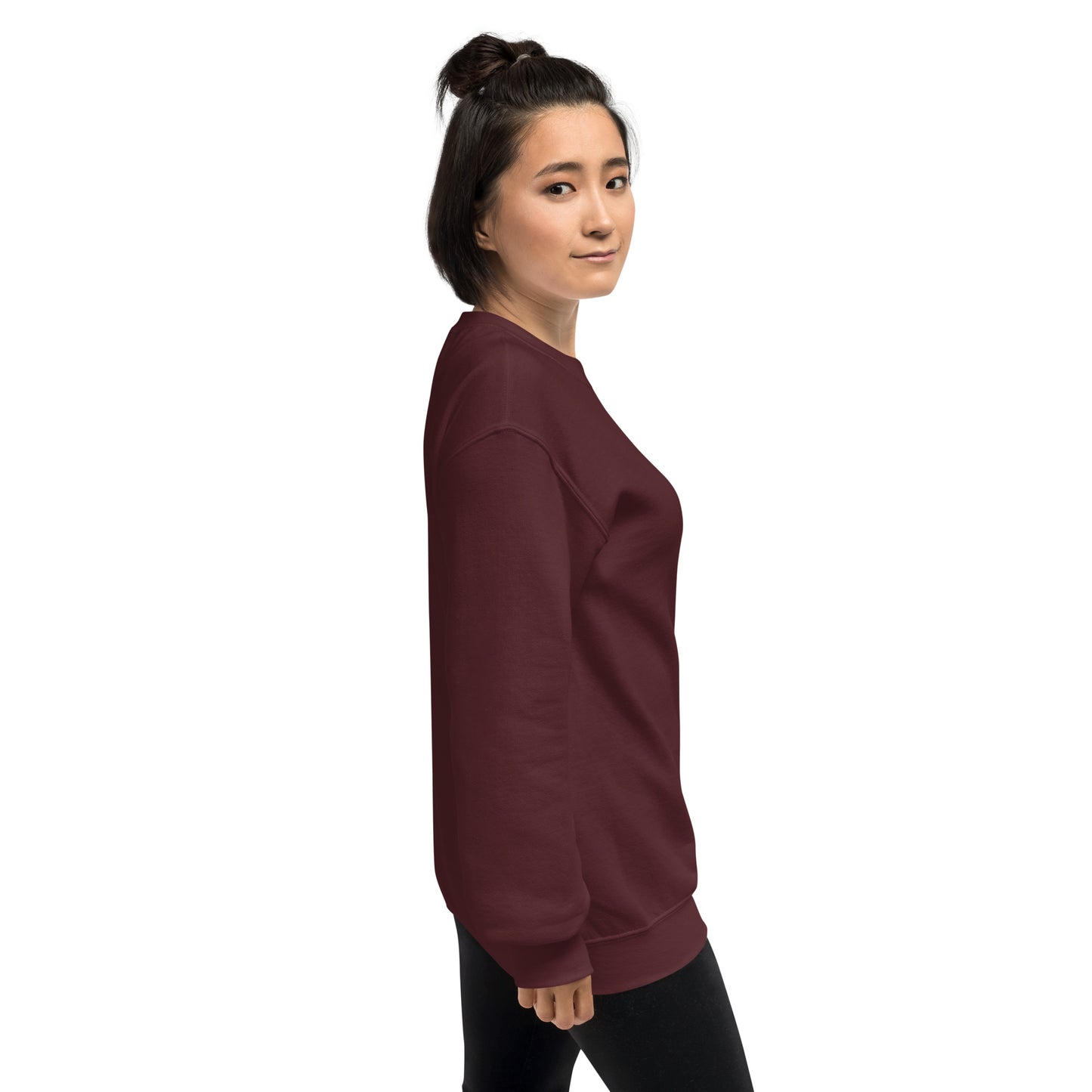 Burgundy Unisex Sweatshirt