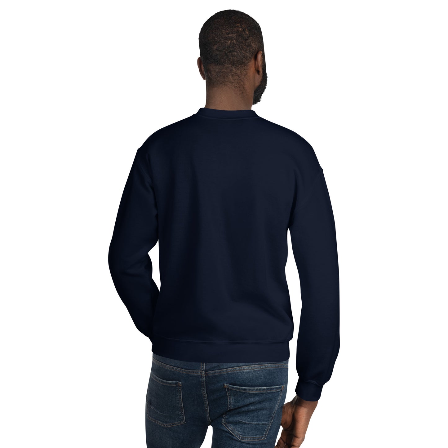 Navy Blue Unisex Sweatshirt