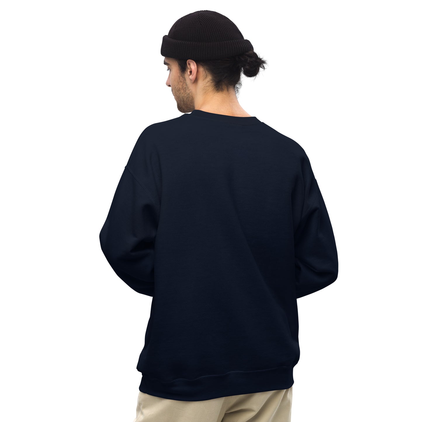 Navy Blue Unisex Sweatshirt