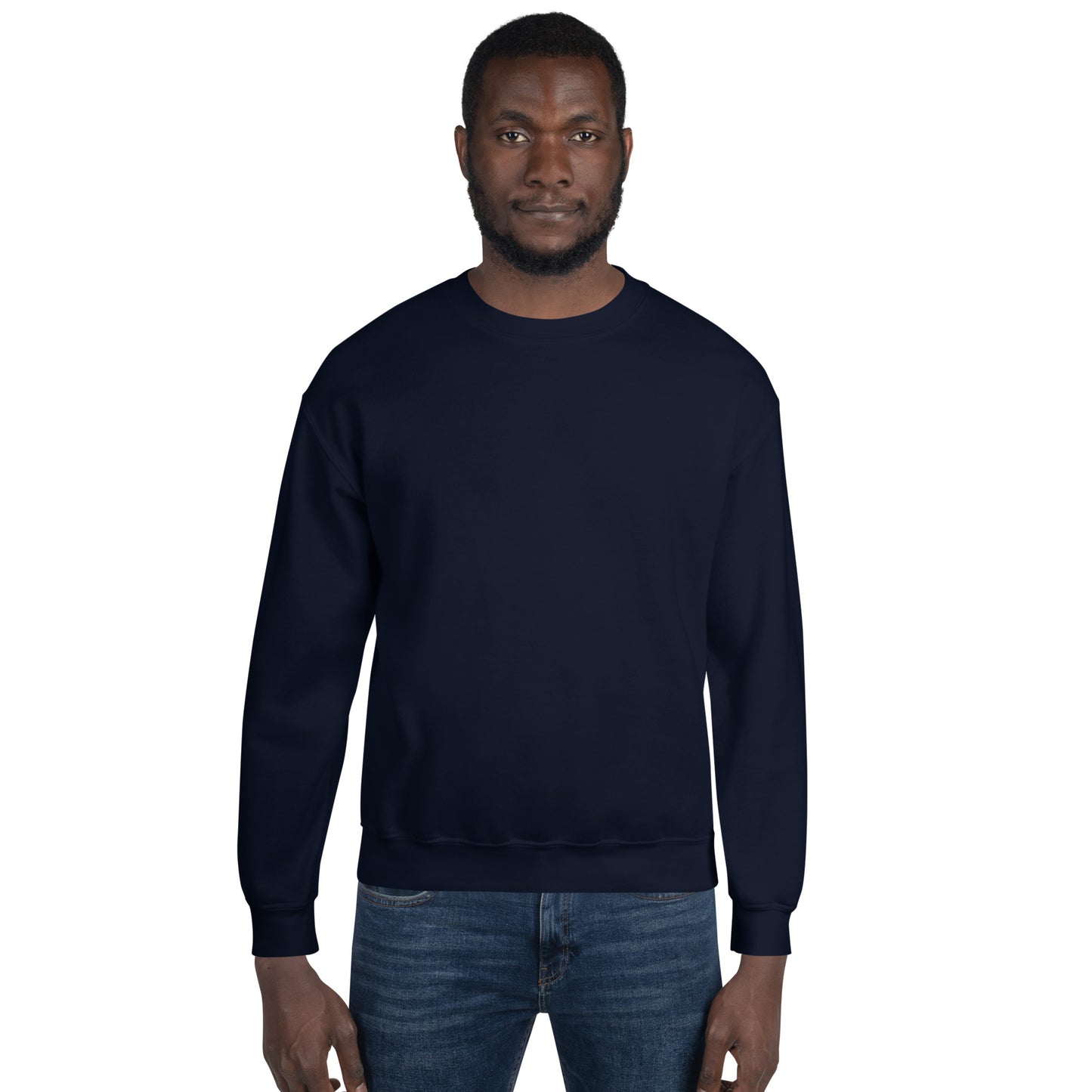 Navy Blue Unisex Sweatshirt