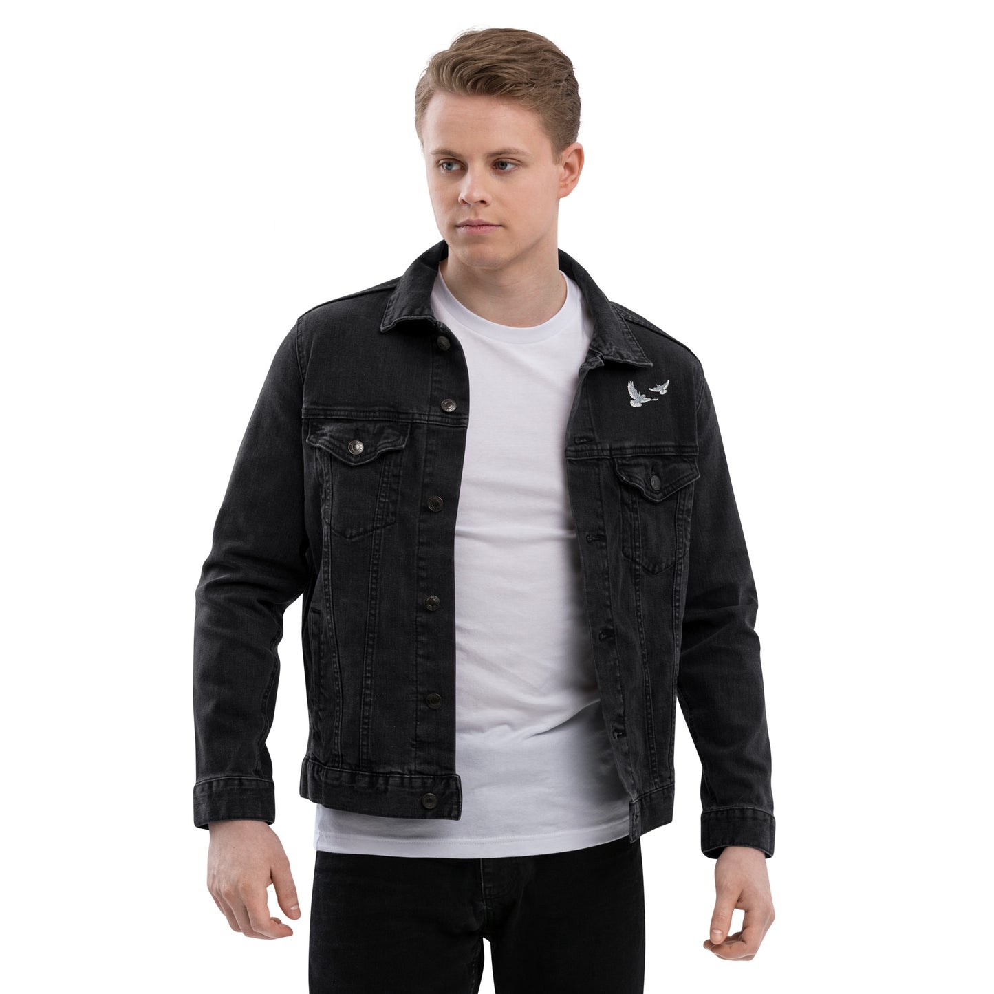 Dove Unisex Denim Jacket