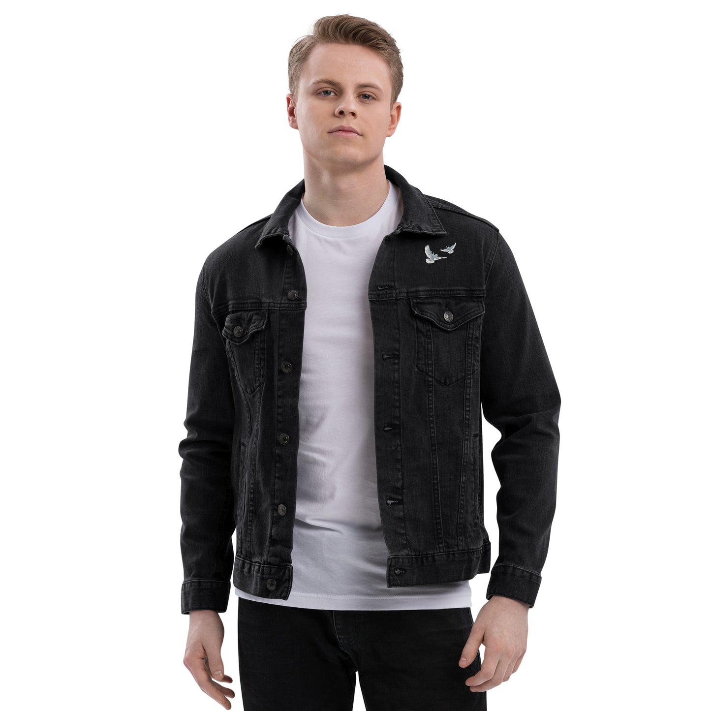 Dove Unisex Denim Jacket