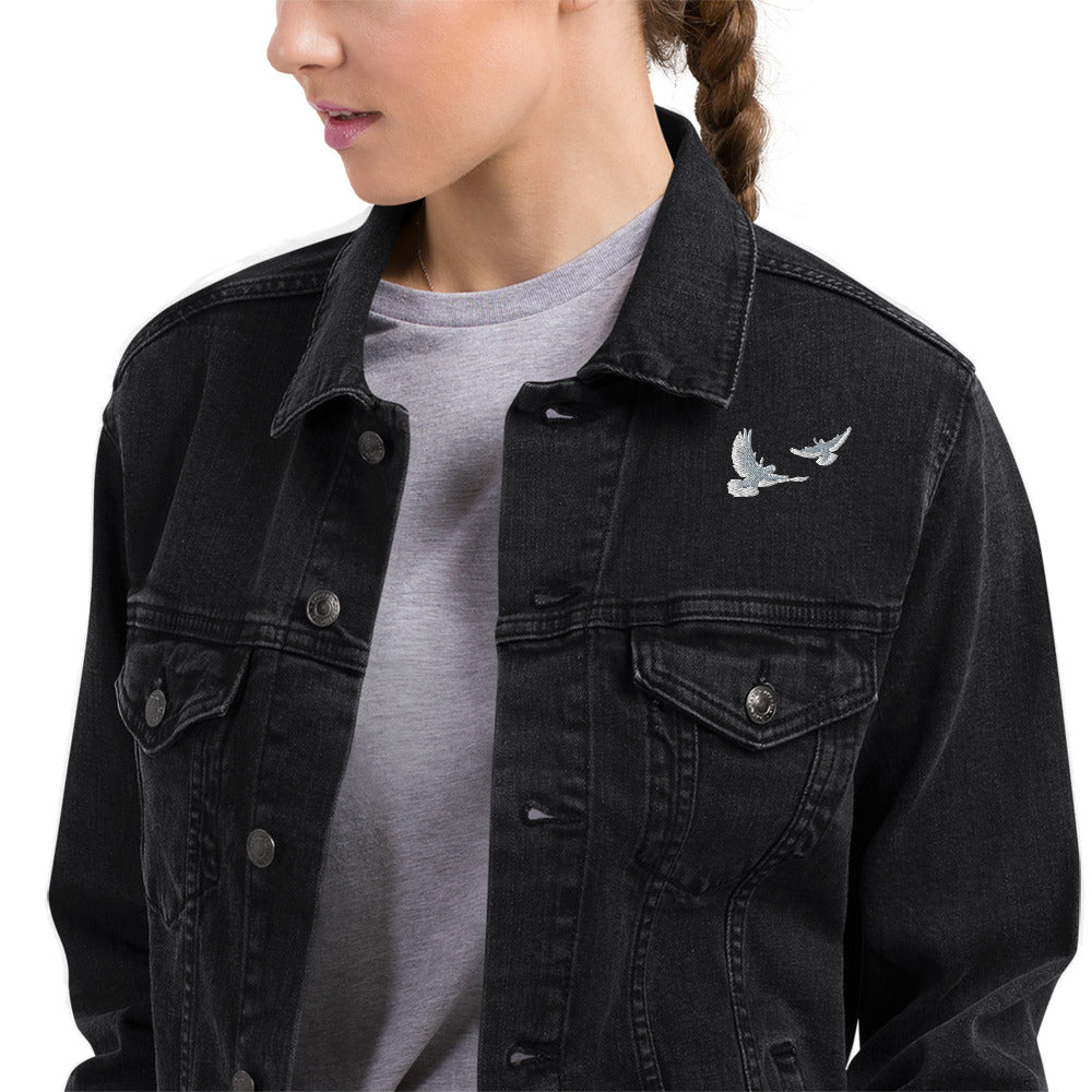 Dove Unisex Denim Jacket