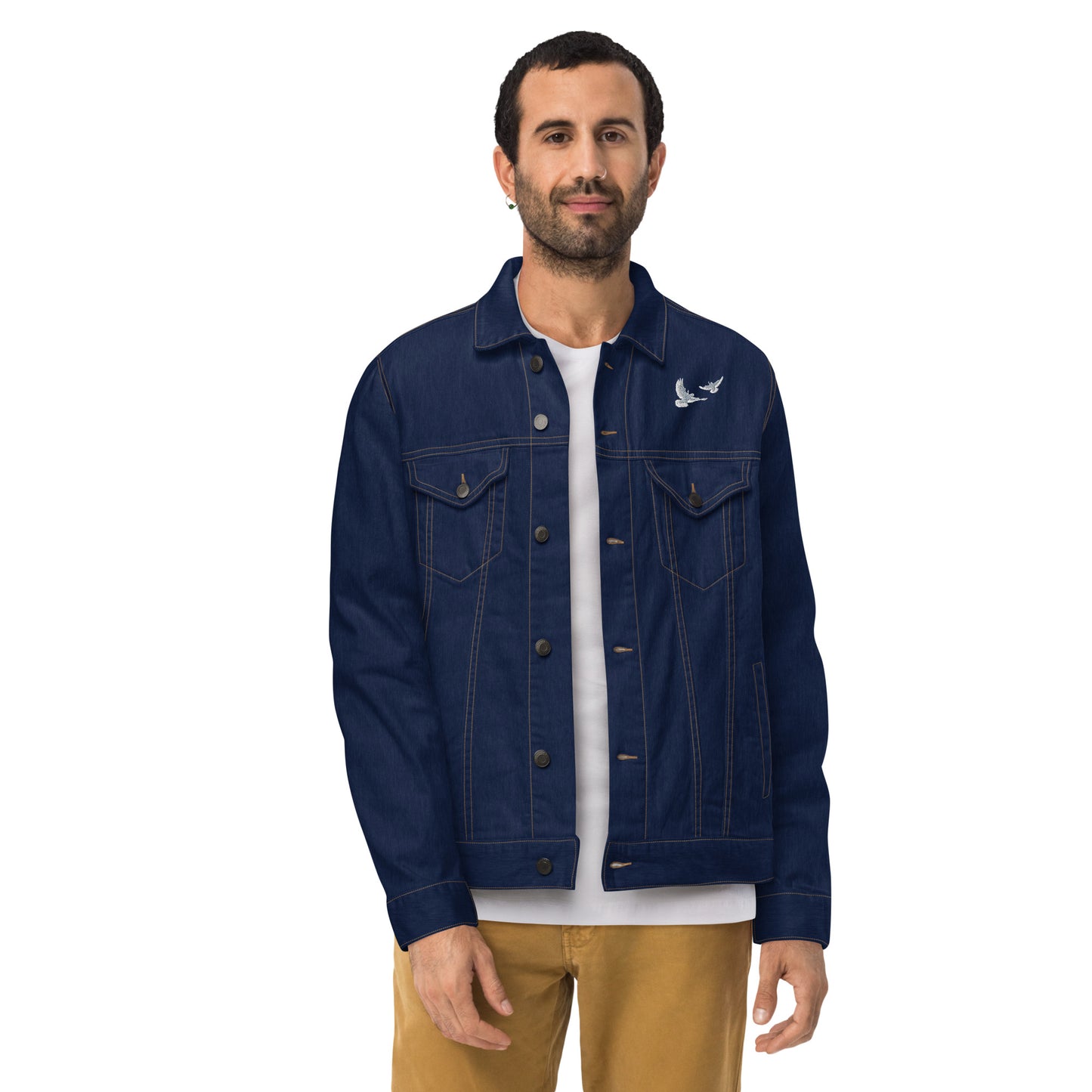 Dove Unisex Denim Jacket