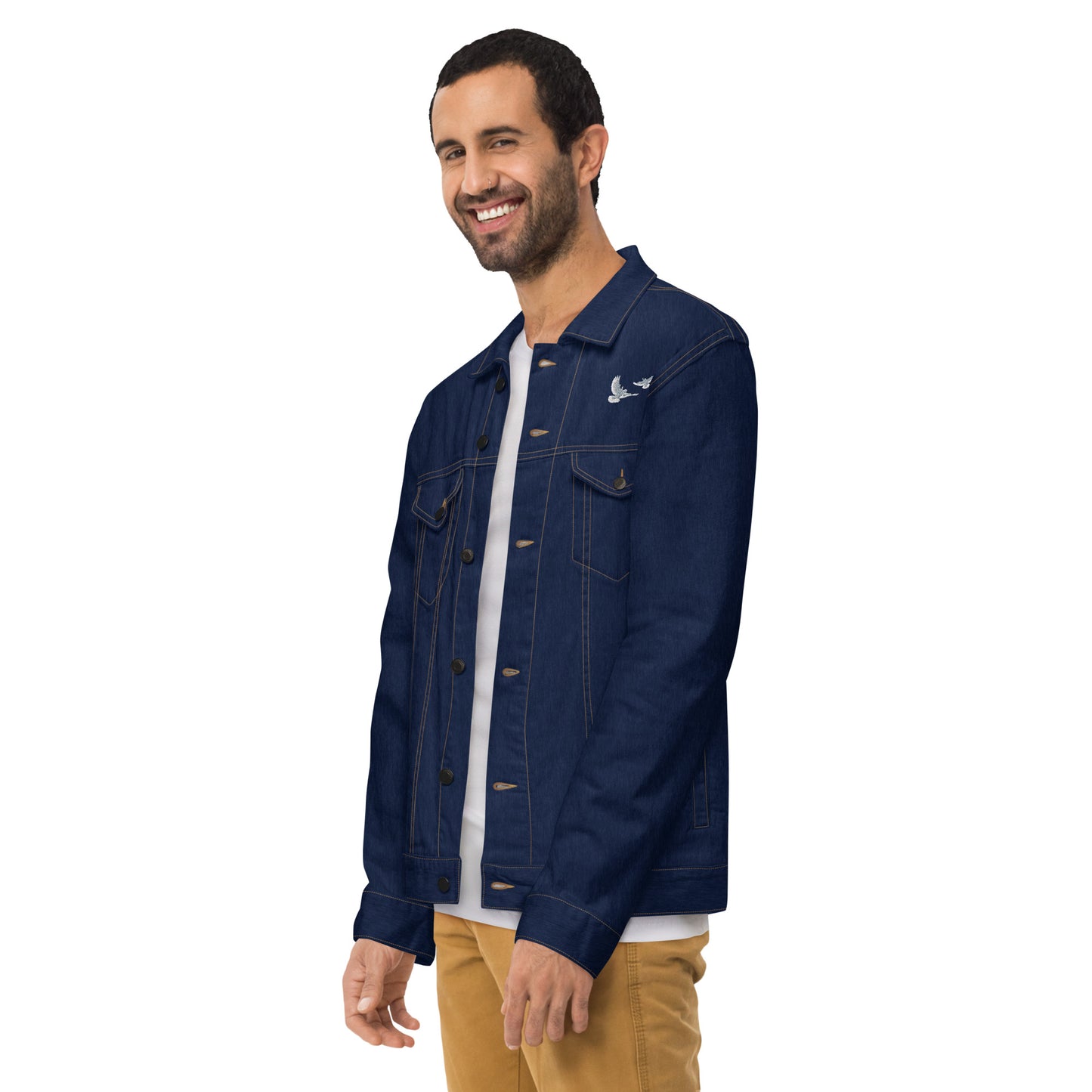 Dove Unisex Denim Jacket