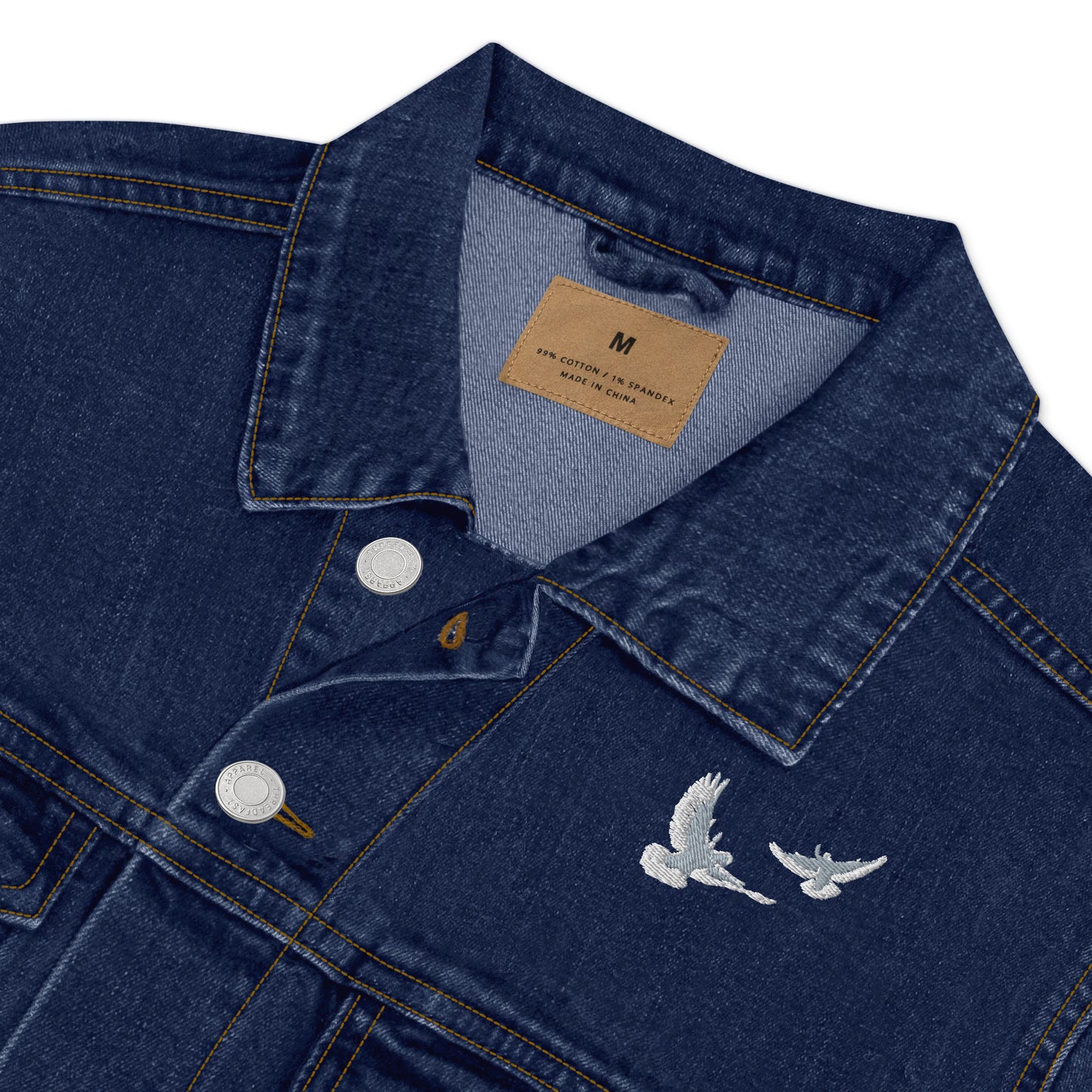 Dove Unisex Denim Jacket