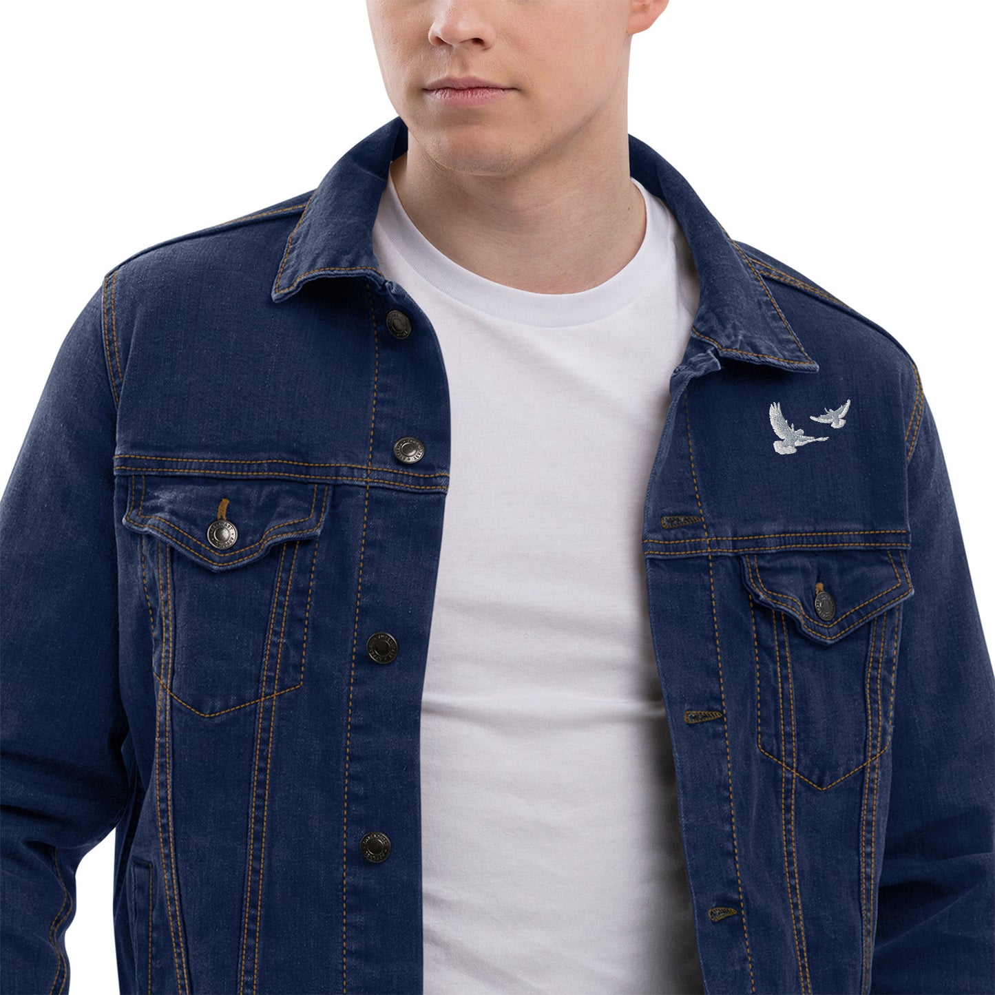 Dove Unisex Denim Jacket