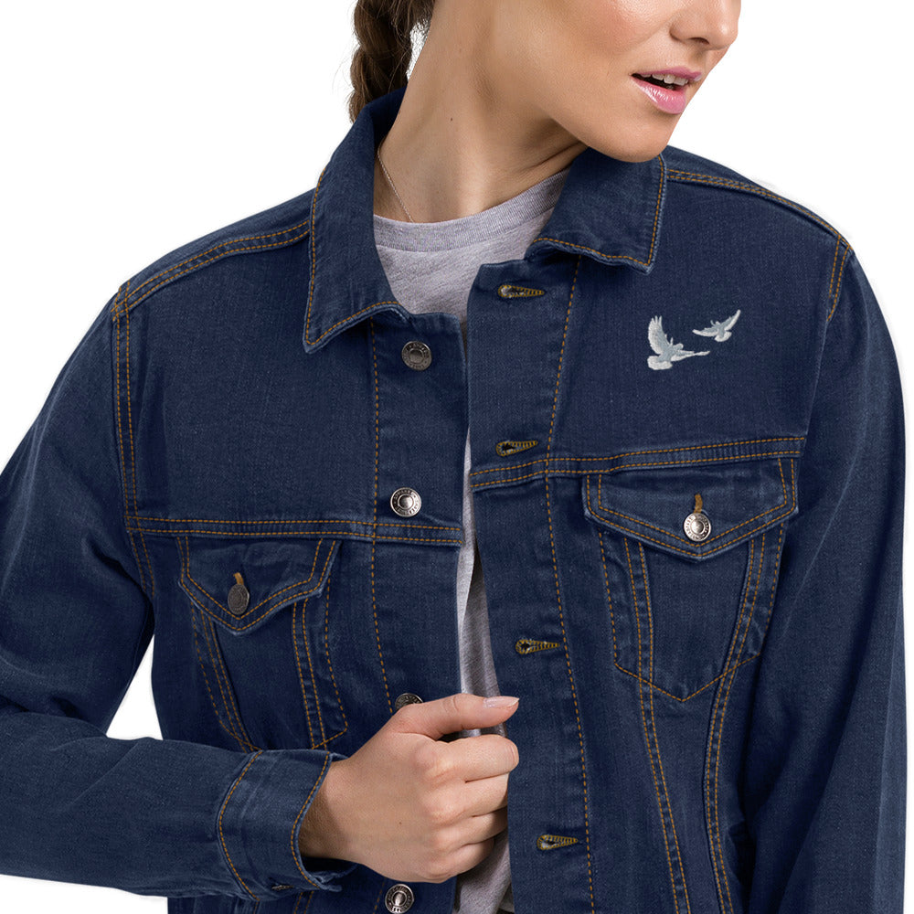 Dove Unisex Denim Jacket