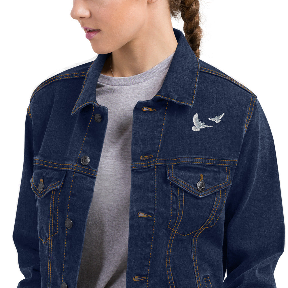 Dove Unisex Denim Jacket