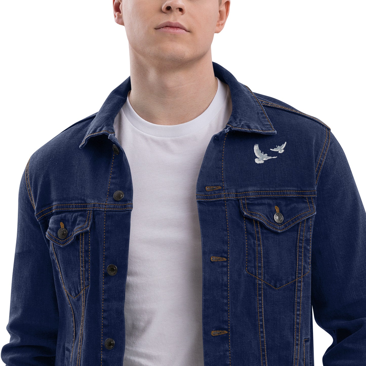 Dove Unisex Denim Jacket