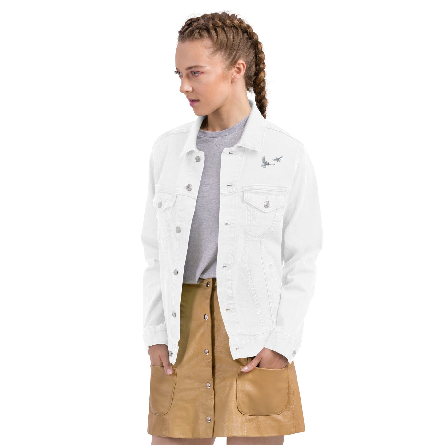 Dove Unisex Denim Jacket