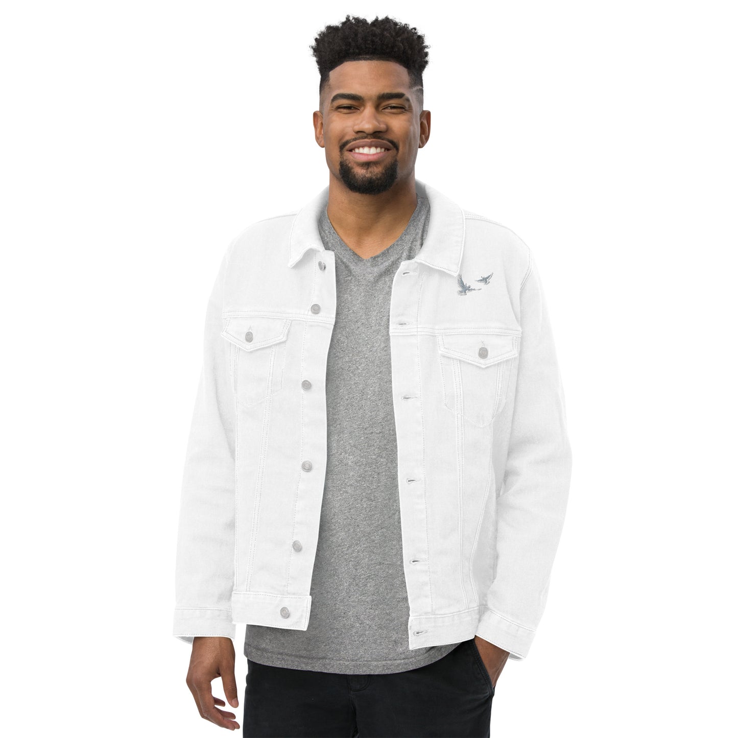 Dove Unisex Denim Jacket