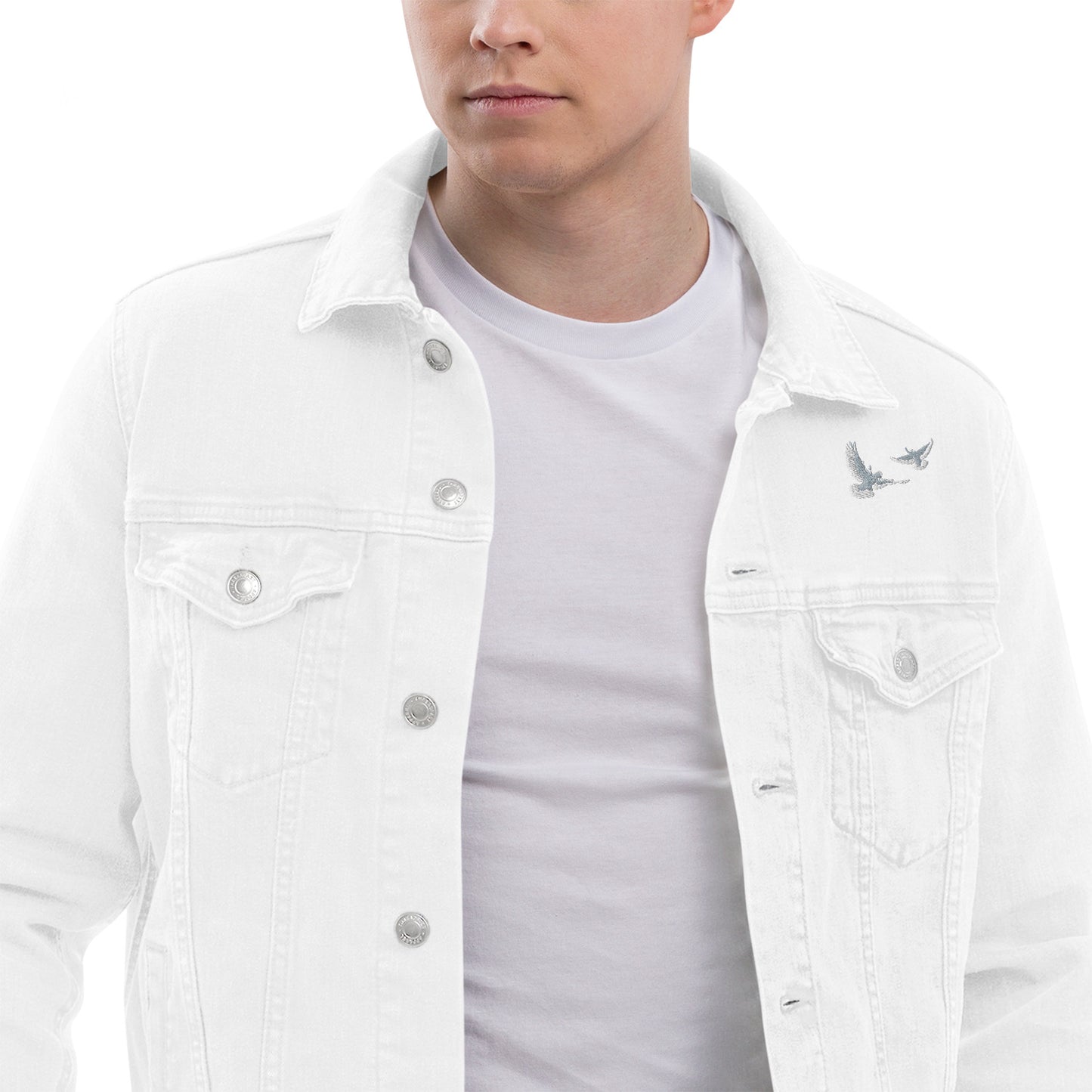 Dove Unisex Denim Jacket