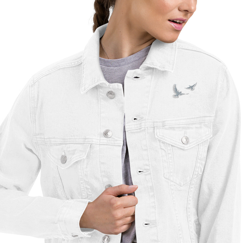 Dove Unisex Denim Jacket