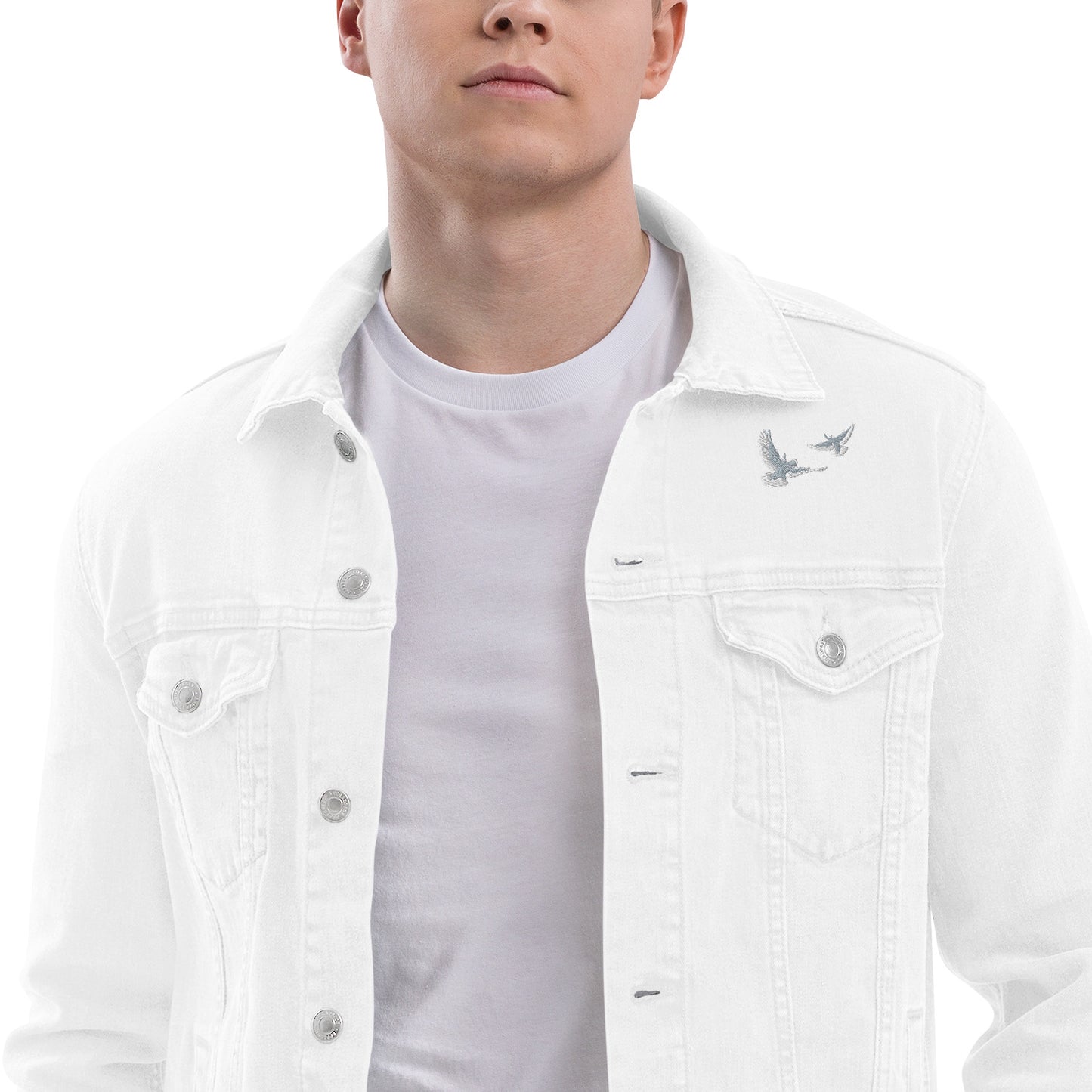 Dove Unisex Denim Jacket