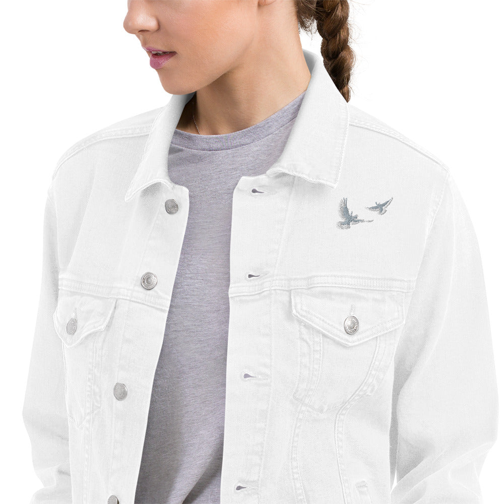 Dove Unisex Denim Jacket