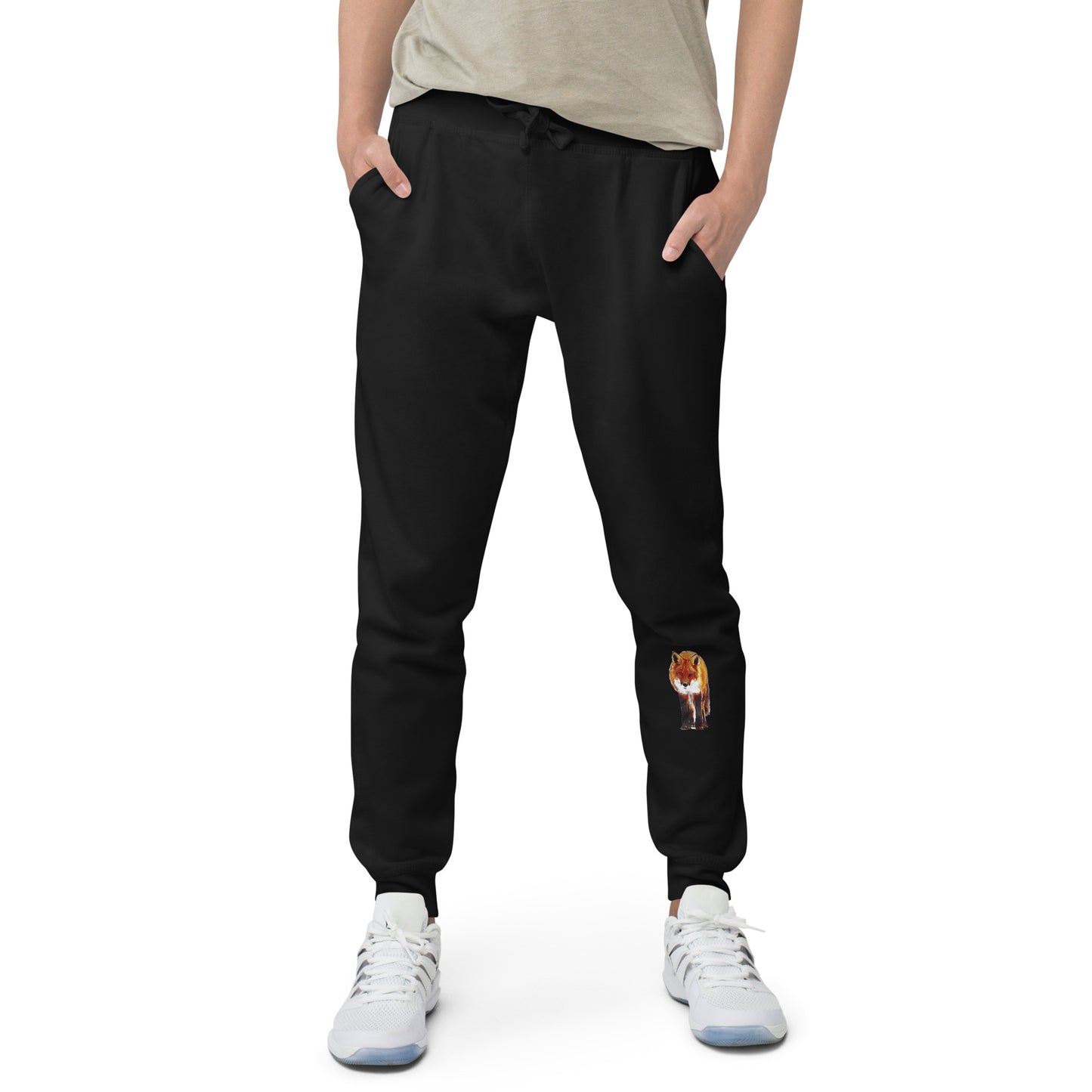 Red Fox Unisex Fleece Sweatpants