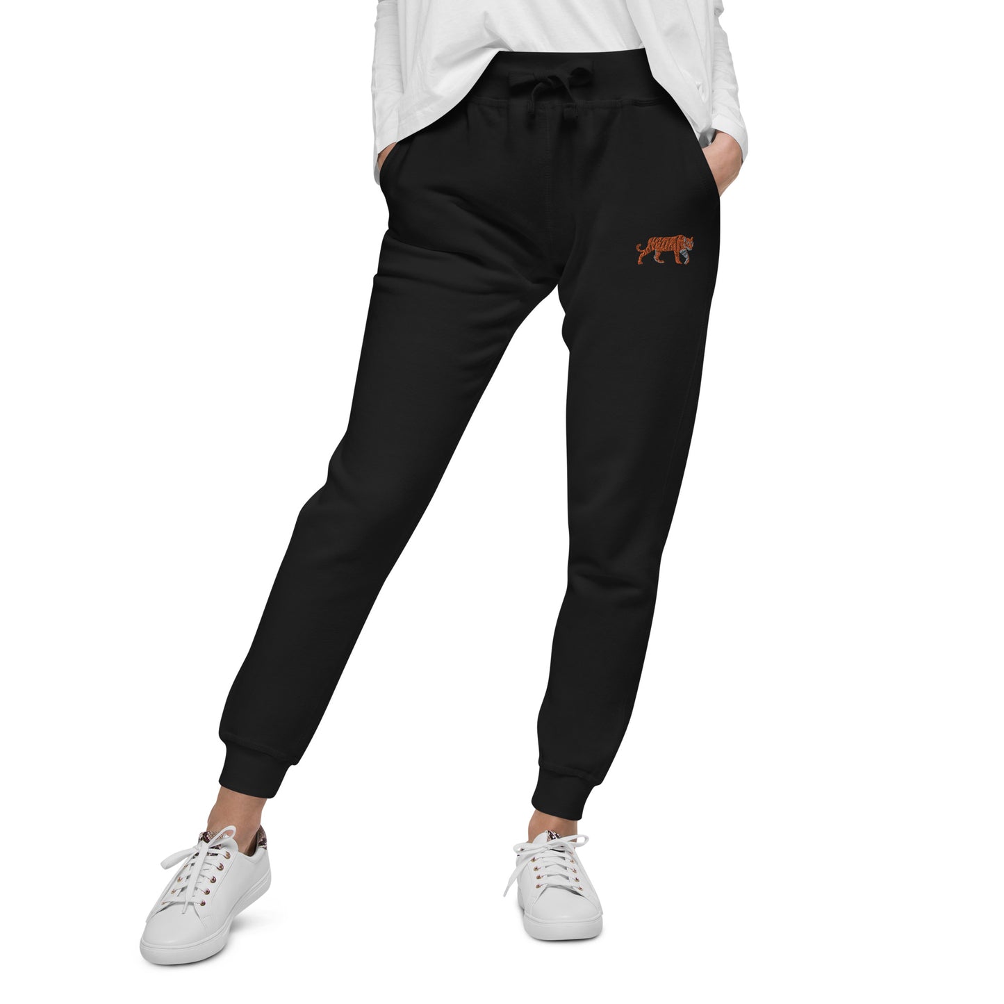 Tiger Unisex Fleece Sweatpants