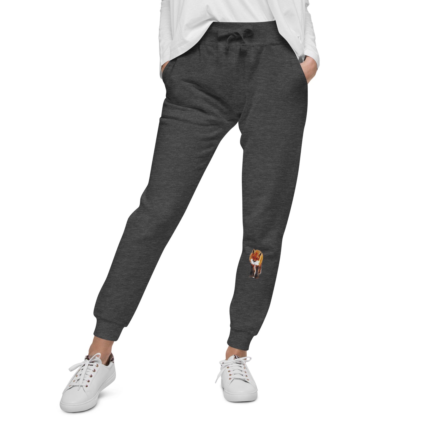 Red Fox Unisex Fleece Sweatpants