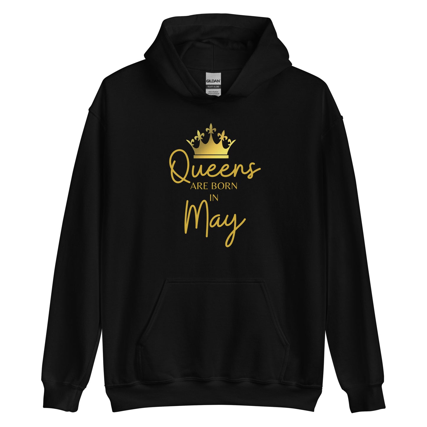 Queens Are Born In May Hoodie Birthday Gift