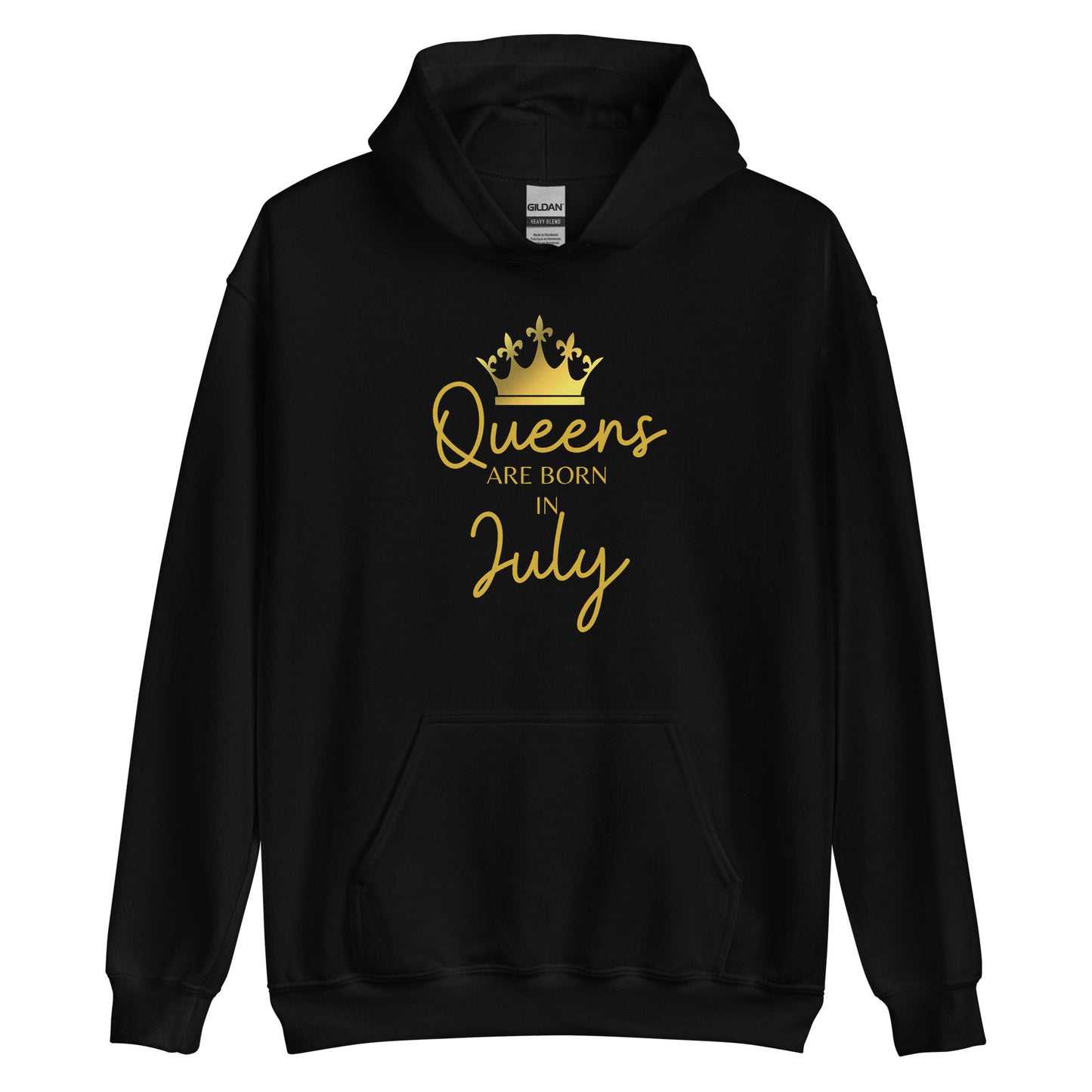 Queens Are Born In July Hoodie Birthday Gift