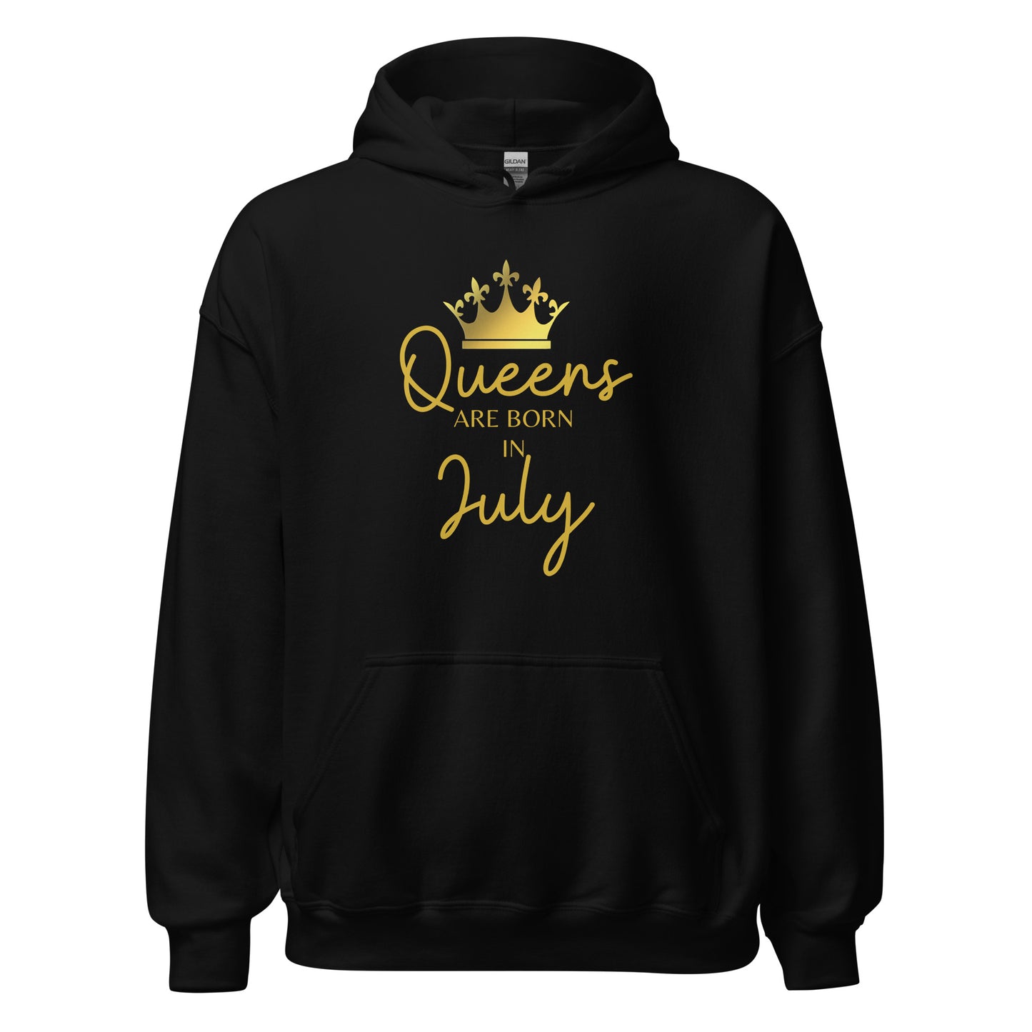 Queens Are Born In July Hoodie Birthday Gift