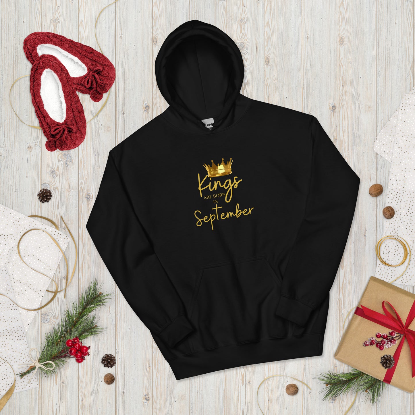 Kings Are Born In September Hoodie