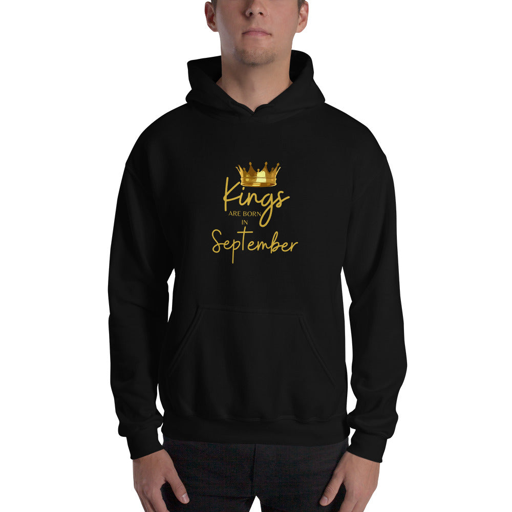 Kings Are Born In September Hoodie