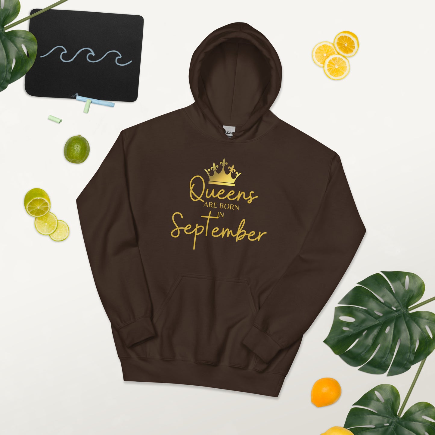 Queens Are Born In September Hoodie Birthday Gift