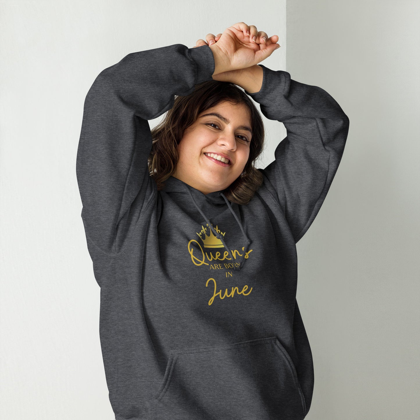 Queens Are Born In June Hoodie Birthday Gift