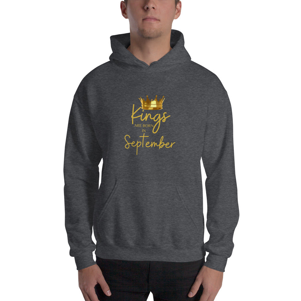 Kings Are Born In September Hoodie