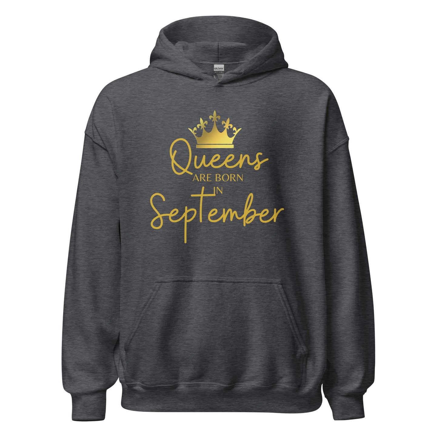 Queens Are Born In September Hoodie Birthday Gift