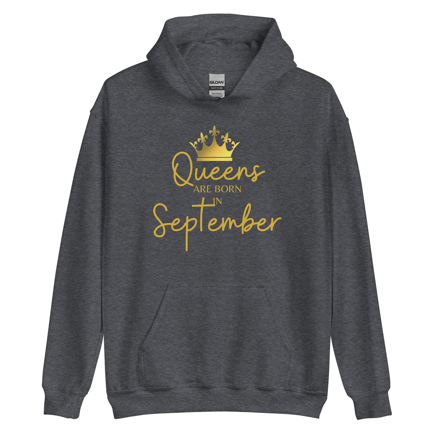 Queens Are Born In September Hoodie Birthday Gift