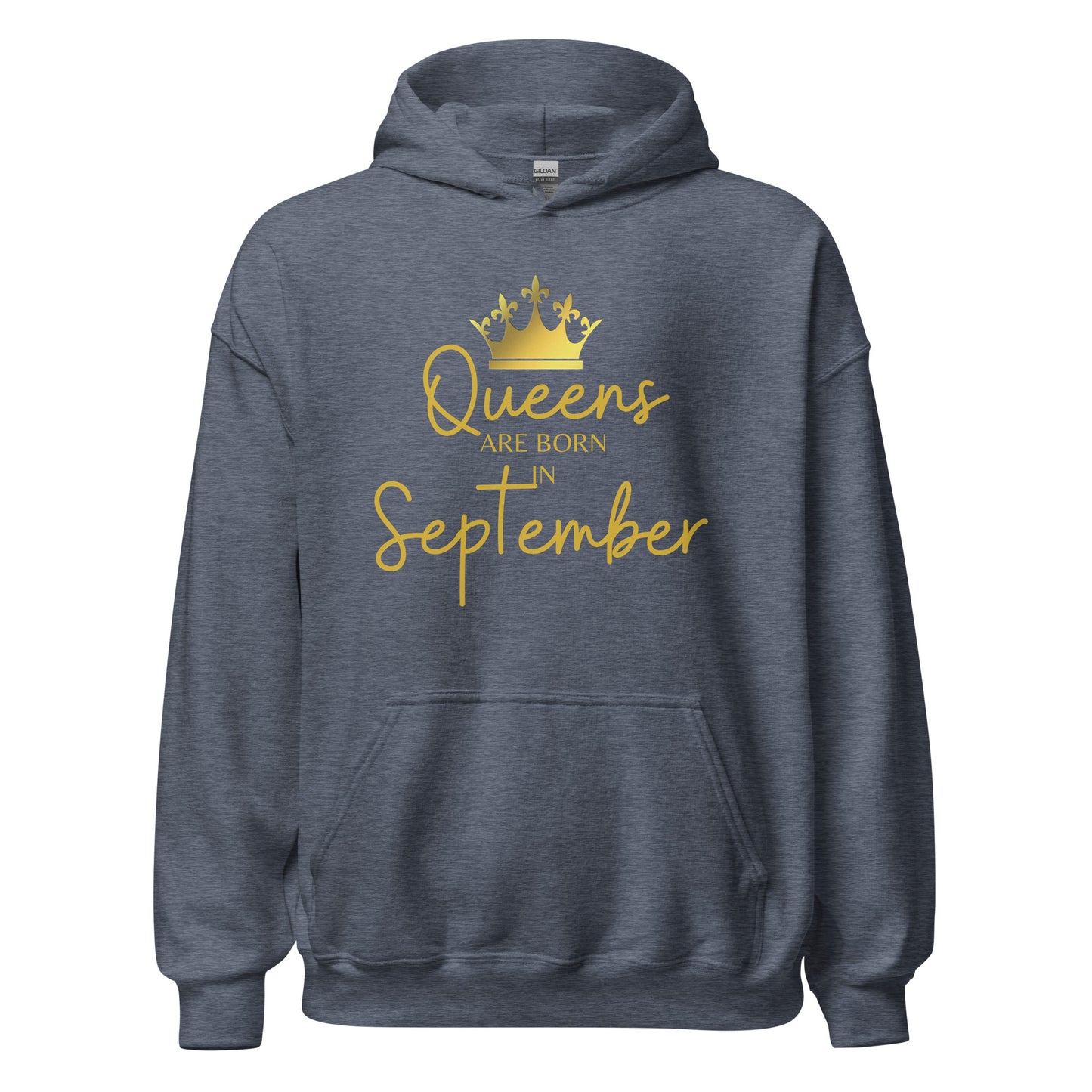 Queens Are Born In September Hoodie Birthday Gift