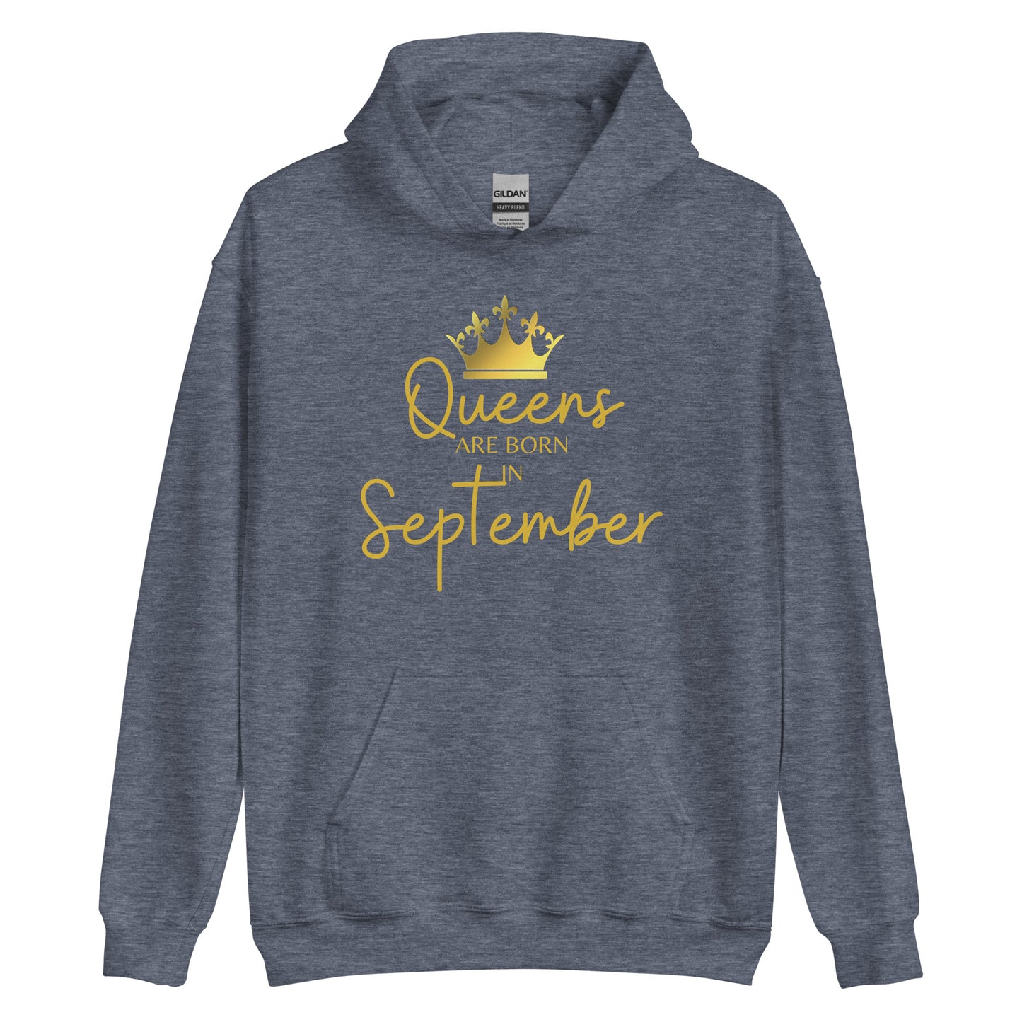 Queens Are Born In September Hoodie Birthday Gift