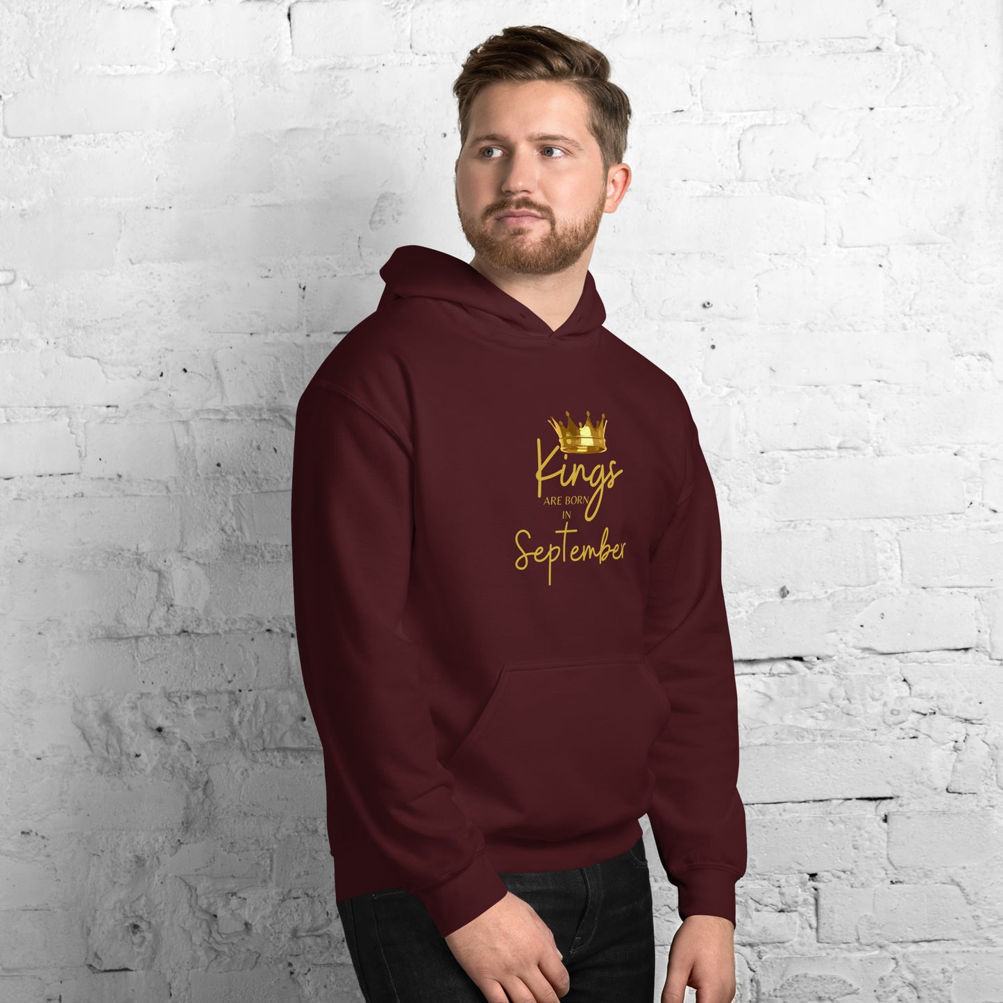 Kings Are Born In September Hoodie