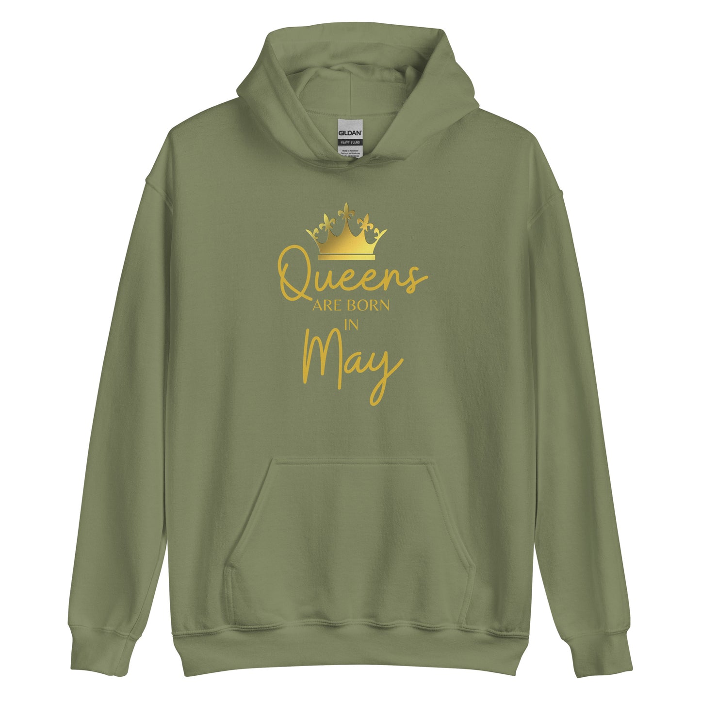 Queens Are Born In May Hoodie Birthday Gift