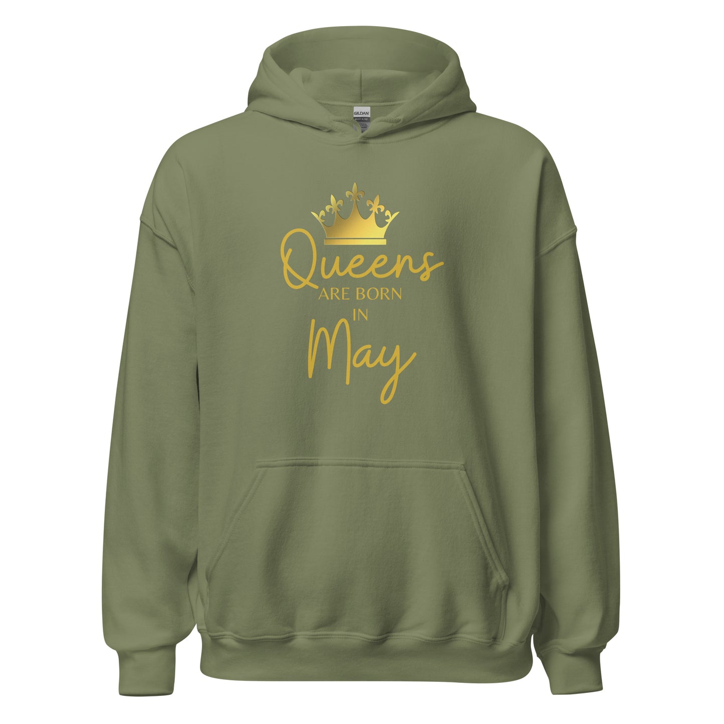 Queens Are Born In May Hoodie Birthday Gift