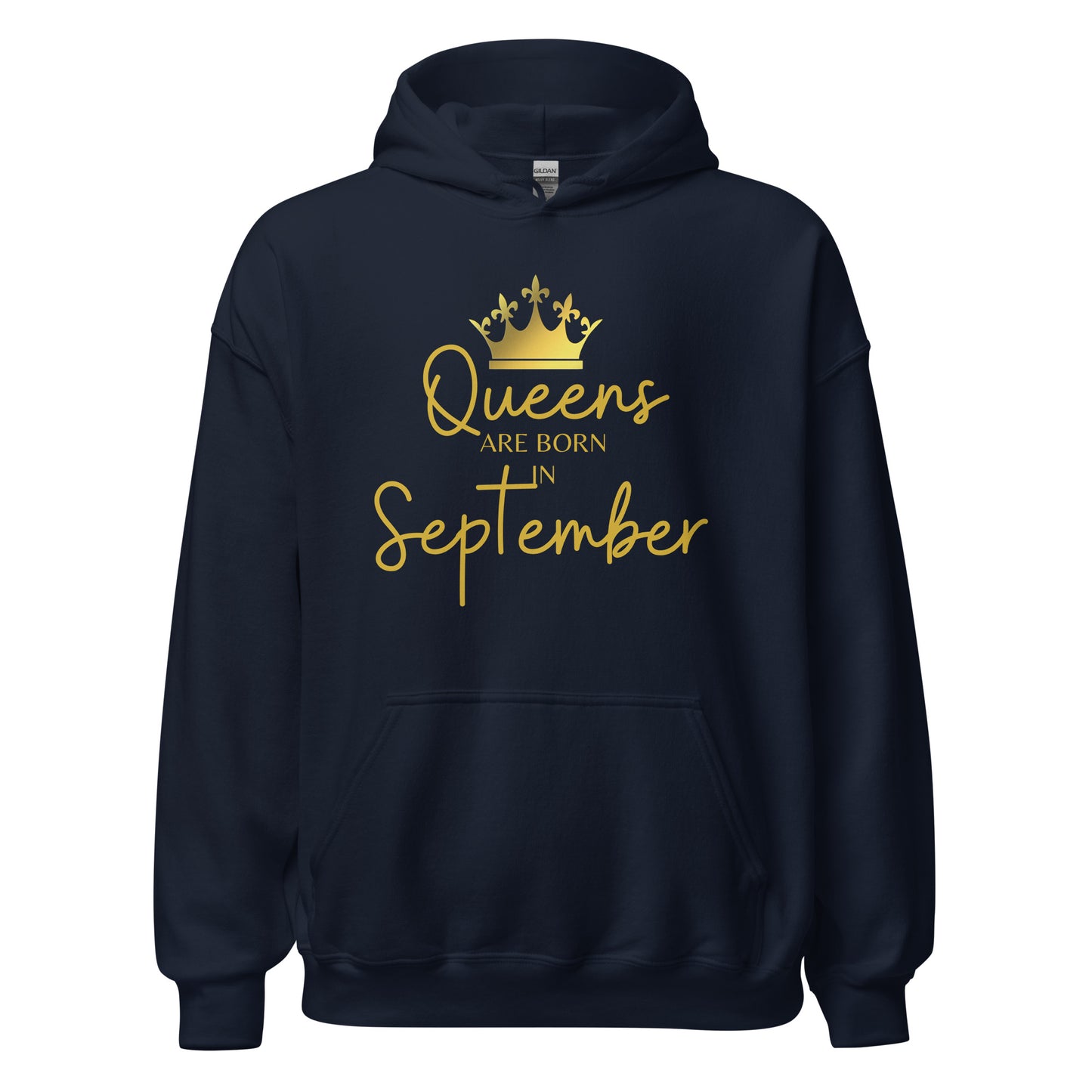 Queens Are Born In September Hoodie Birthday Gift